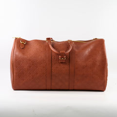 Louis Vuitton x NBA Keepall 55 Bandouliere Embossed Leather Brown