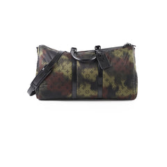 Louis Vuitton x Virgil Abloh Camouflage Monogram Keepall 50 Bandouliere Black/Khaki