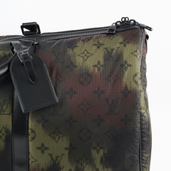 Louis Vuitton x Virgil Abloh Camouflage Monogram Keepall 50 Bandouliere Black/Khaki