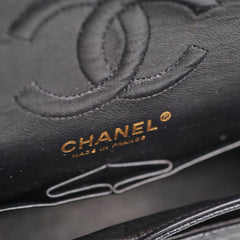 Chanel Small Caviar Double Classic Flap Black 12 Series