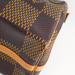 Louis Vuitton x Nigo Keepall 50 Bandouliere Monogram/Damier Ebene