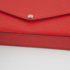Louis Vuitton Pochette Felicie Red Epi