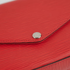 Louis Vuitton Pochette Felicie Red Epi