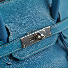 Hermes Birkin 35 Bleu Jeans - H Square
