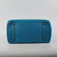 Hermes Birkin 35 Bleu Jeans - H Square