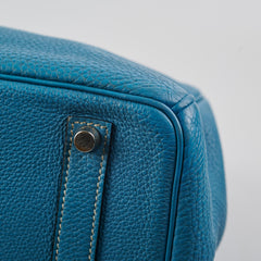 Hermes Birkin 35 Bleu Jeans - H Square