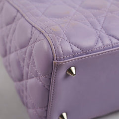 Christian Dior Medium Lady Dior Lambskin Lilac