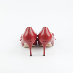 Gucci Red Bee Heels Size 40