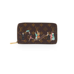 Louis Vuitton Monogram Illustre Zippy Wallet