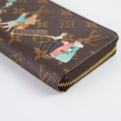 Louis Vuitton Monogram Illustre Zippy Wallet