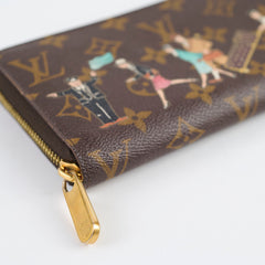 Louis Vuitton Monogram Illustre Zippy Wallet