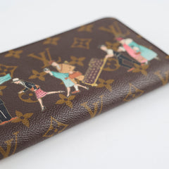 Louis Vuitton Monogram Illustre Zippy Wallet