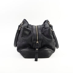 Chanel Vintage Bowling Bag Black (14 Series)