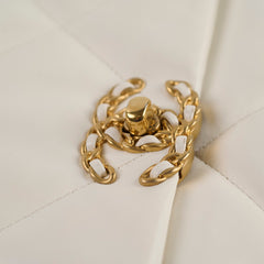 Chanel 19 Small White Microchip