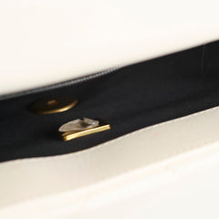 Chanel 19 Small White Microchip