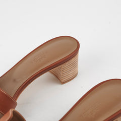 Hermes Oasis Sandals Gold Size 39