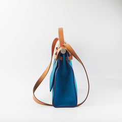 Hermes Herbag 31 Blue Bag