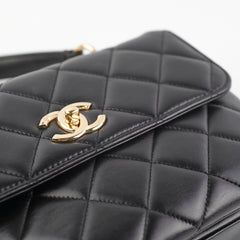 ITEM 32 - Chanel Small Trendy CC Black Quilted (Removable Strap)