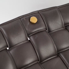 Bottega Veneta Padded Casette Chocolate Brown