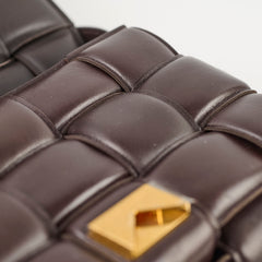 Bottega Veneta Padded Casette Chocolate Brown