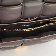 Bottega Veneta Padded Casette Chocolate Brown