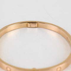 Cartier Love Bracelet SM Pink Gold Size 16