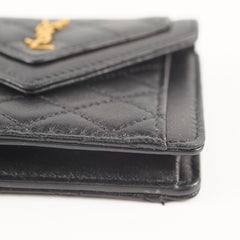 Saint Laurent Gaby Mini Quilted Leather Chain Bag