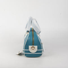 Christian Dior Small Vibe Zip Bowling Bag Aqua
