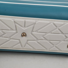 Christian Dior Small Vibe Zip Bowling Bag Aqua