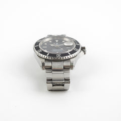 Rolex Submariner 40mm Black Face Watch - Year 2000