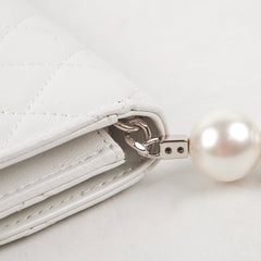 Chanel Pearl Crossbody Bag White 31 Series