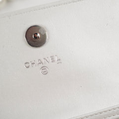 Chanel Pearl Crossbody Bag White 31 Series