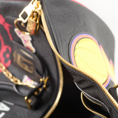 Louis Vuitton x NBA Keepall 55 Bandouliere Embossed Leather Black/Red