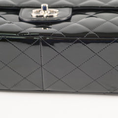 Chanel Jumbo Classic Single Flap Patent Black