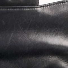 Chanel Jumbo Classic Single Flap Patent Black