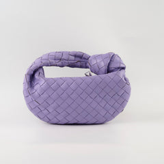 Bottega Veneta Mini Jodie Handbag Purple