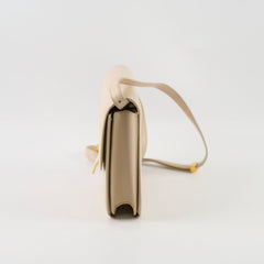 Celine Classique Box Cream Crossbody