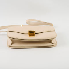 Celine Classique Box Cream Crossbody