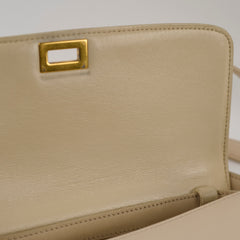 Celine Classique Box Cream Crossbody