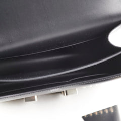 Hermes Mini Constance Studded Noir B Stamp