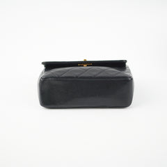 Chanel Mini Vintage Lambskin Black Flap Bag