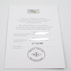 Van Cleef and Arpels Sweet Mother of Pearl Bracelet