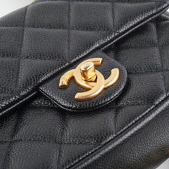 Chanel Caviar Matelasse Mini Bag Black