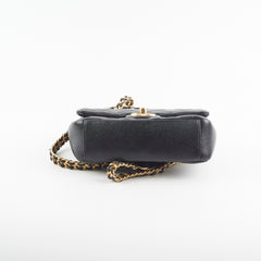 Chanel Caviar Matelasse Mini Bag Black