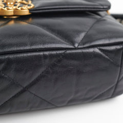 Chanel 19 Small Black Crossbody - Series 19