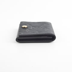 Louis Vuitton Monogram Empreinte Black Card Holder