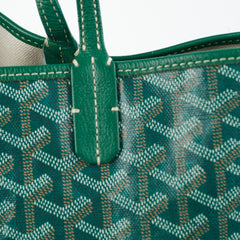 Goyard St Louis PM Green Shoulder Bag