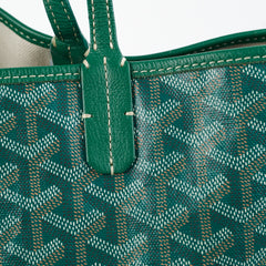 Goyard St Louis PM Green Shoulder Bag