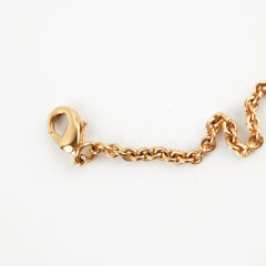 Christian Dior Gold CD Logo Rhinestone Bracelet Costume Jewellery