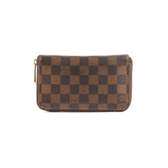 Louis Vuitton Zip Wallet Damier Ebene